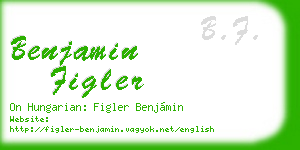 benjamin figler business card